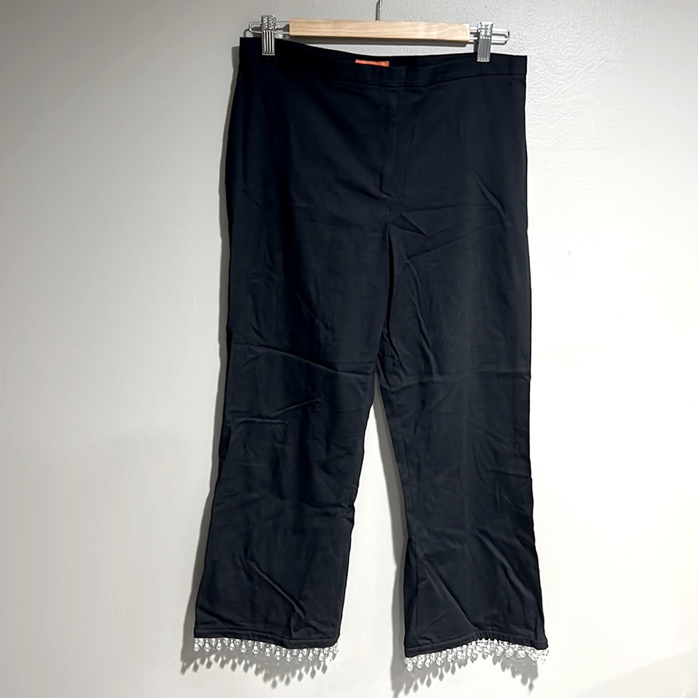 Pant with Chandeliers Crystal Deco
